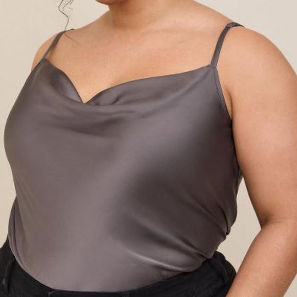 Torrid - Satin Cowl Neck Cami - Picture 2 of 3